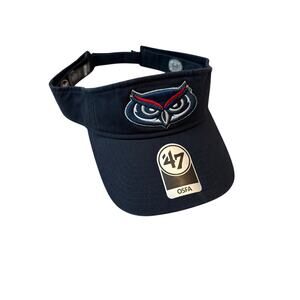47 Brand Florida Atlantic Owls New Era Flash Visor - Navy NEW